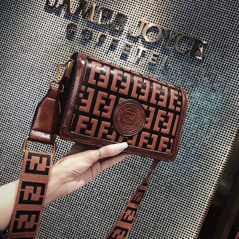 HafiMax Ladies Embossed Letters Luxury Bag